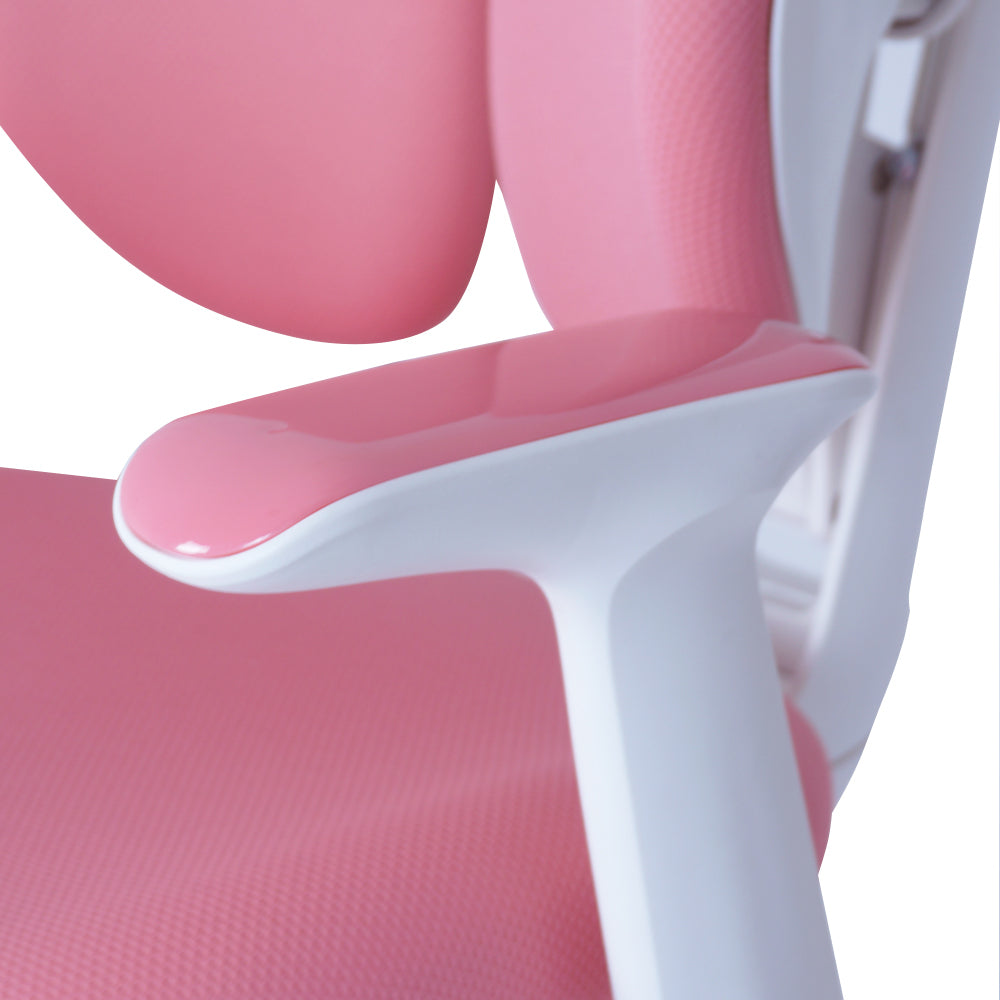 6x Ergonomic Children Kids Study Chairs Height Adjustable - Pink
