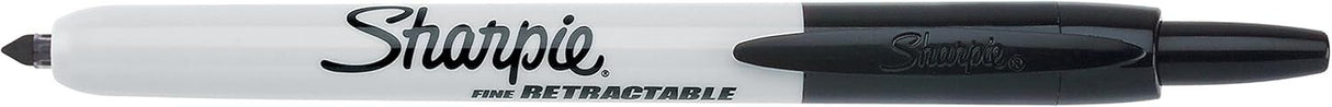 Sharpie Fine Point Retractable Permanent Marker - Black