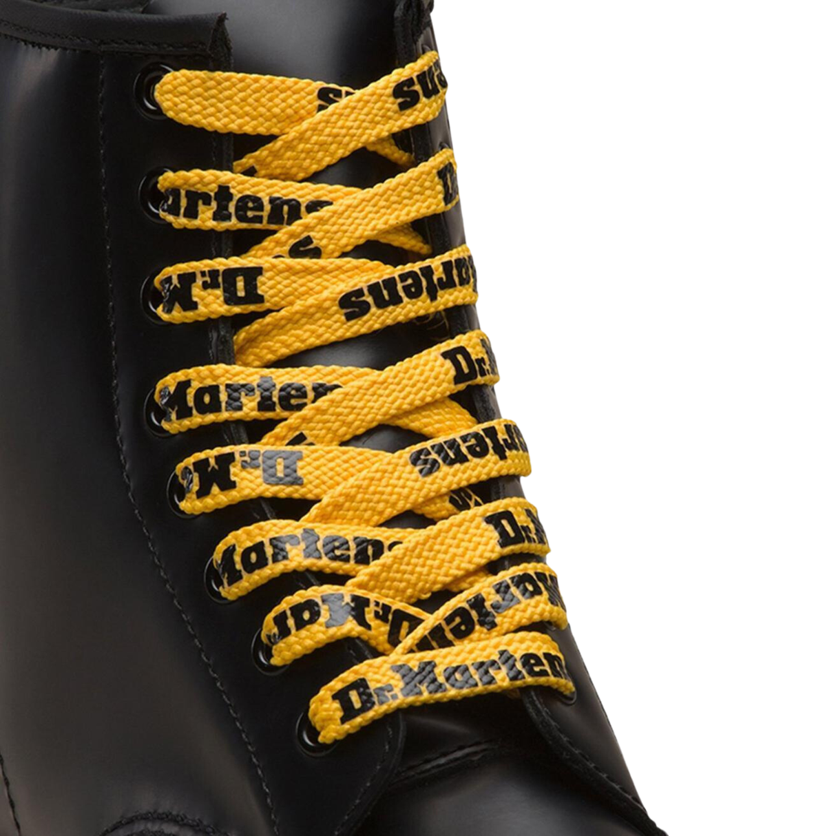 Dr. Martens 55 Shoe Laces Suits 8-10 Eye Boots Doc Martins - 140cm Yellow/Black