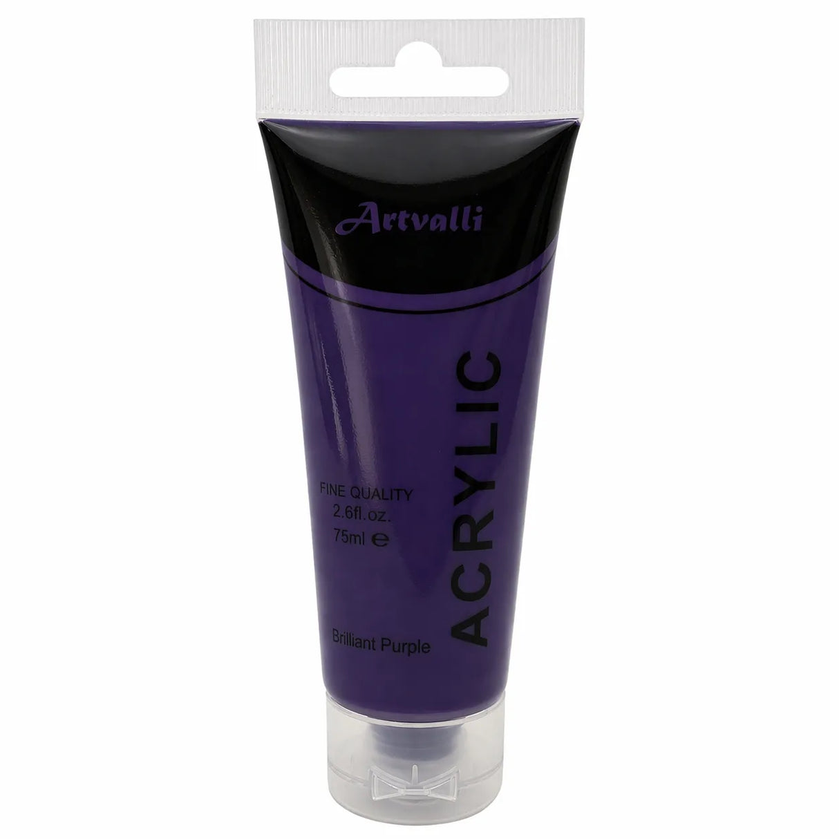 Acrylic Paint 75ml Tube Water Based Non Toxic Artist Craft - Brilliant Purple
