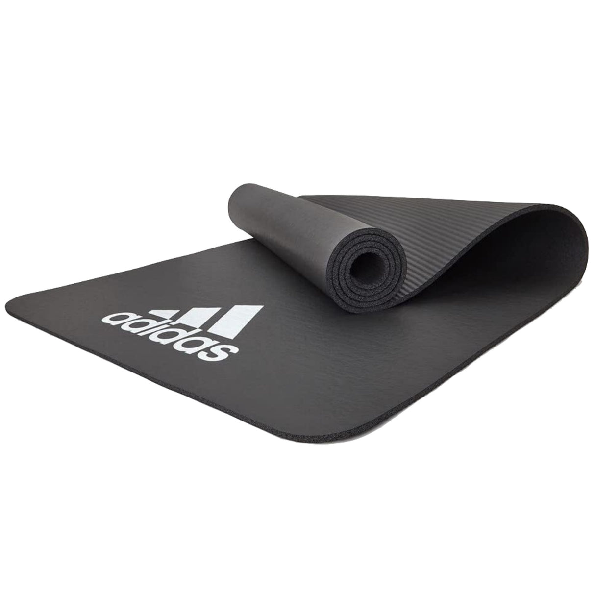 Adidas Fitness Mat 7mm Exercise Training Floor Gym Yoga Judo Pilates - Grey