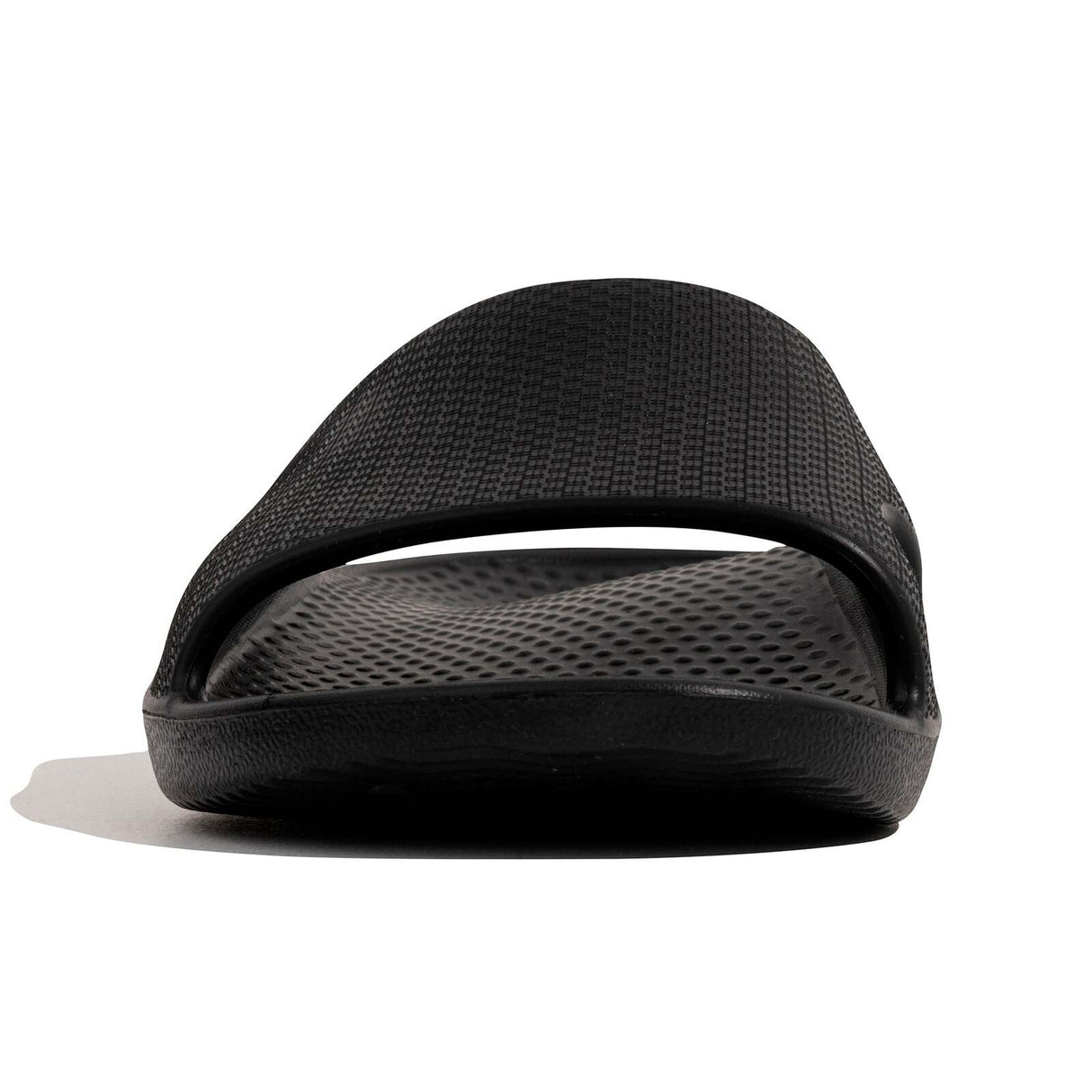 Archline Rebound Orthotic Slides Flip Flop Thongs Slip On Arch Support - Black - Euro 40