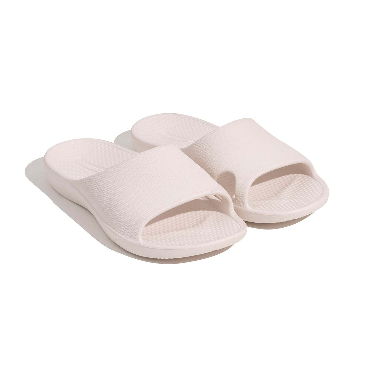Archline Rebound Orthotic Slides Flip Flop Thongs Slip On Arch Support - White - Euro 37