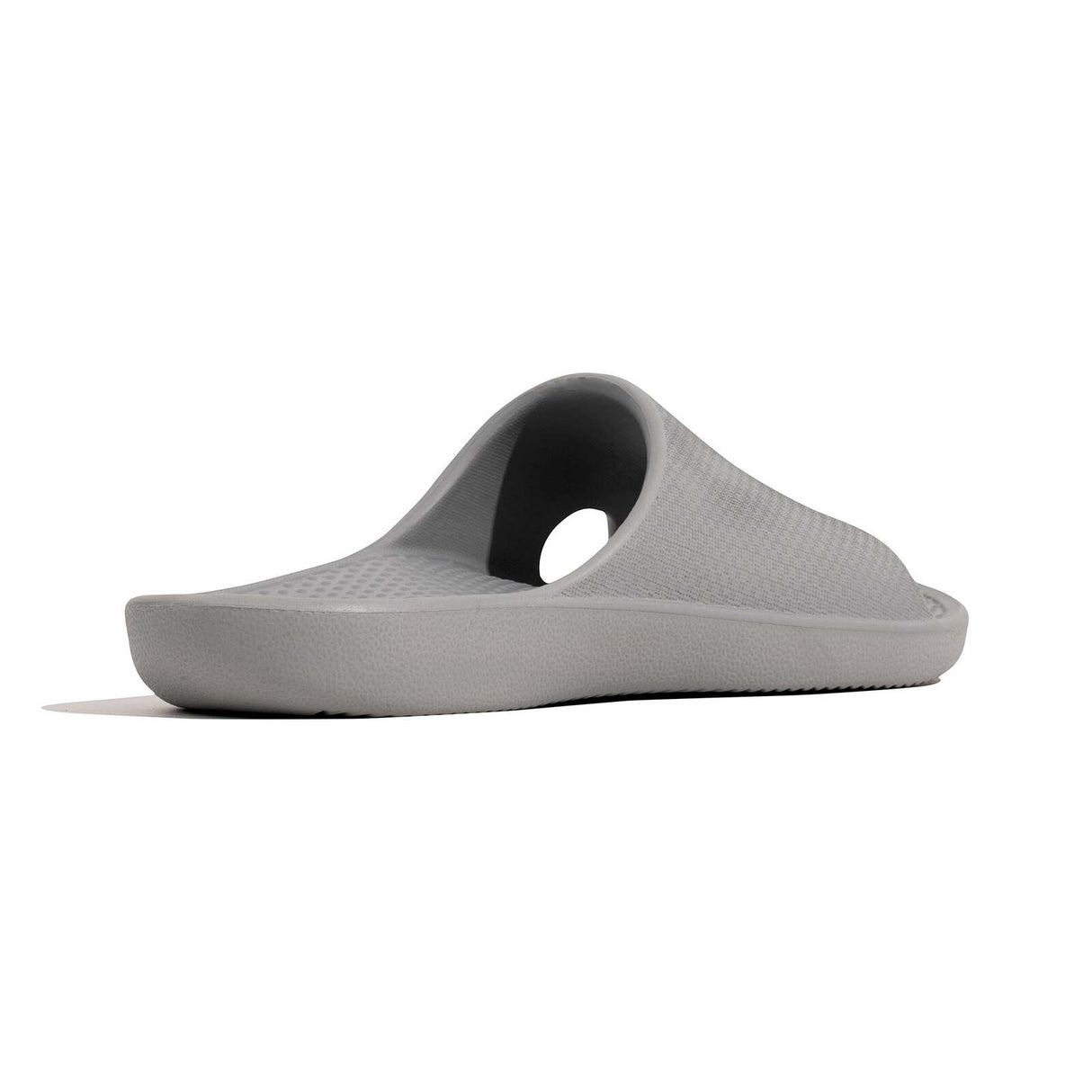 Archline Rebound Orthotic Slides Flip Flop Thongs Slip On Arch Support - Stone Grey - Euro 37