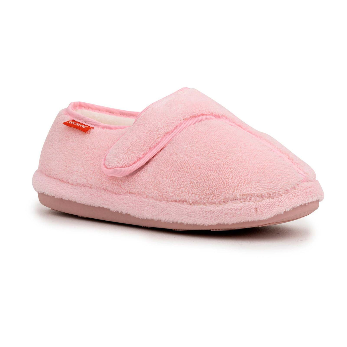 ARCHLINE Orthotic Plus Slippers Closed Scuffs Pain Relief Moccasins - Pink - EU 40