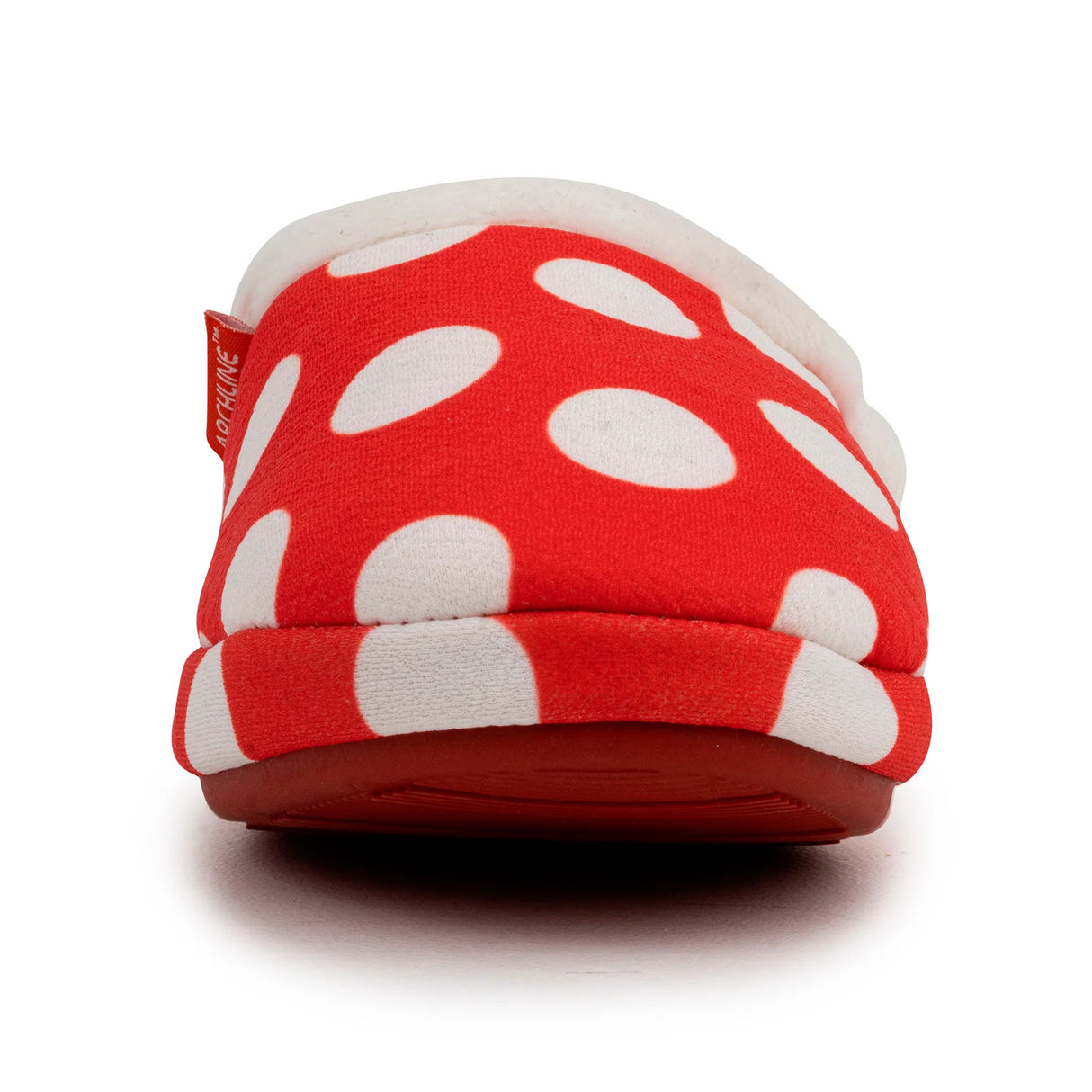 ARCHLINE Orthotic Slippers Slip On Scuffs Pain Relief Moccasins - Red Polka Dot - EUR 38 (Womens US 7)