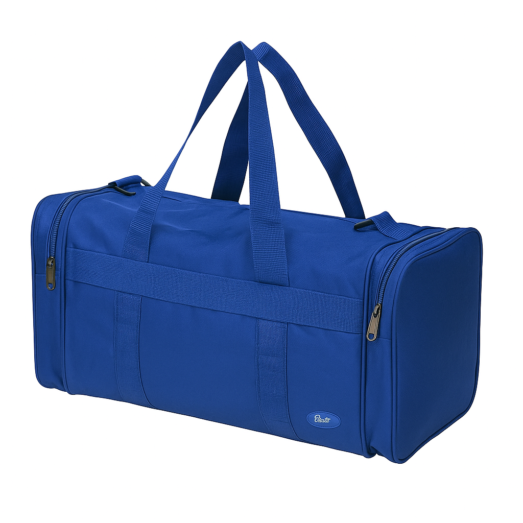 28L Travel Foldable Duffel Bag Gym Sports Luggage Foldaway School Bags - Royal Blue