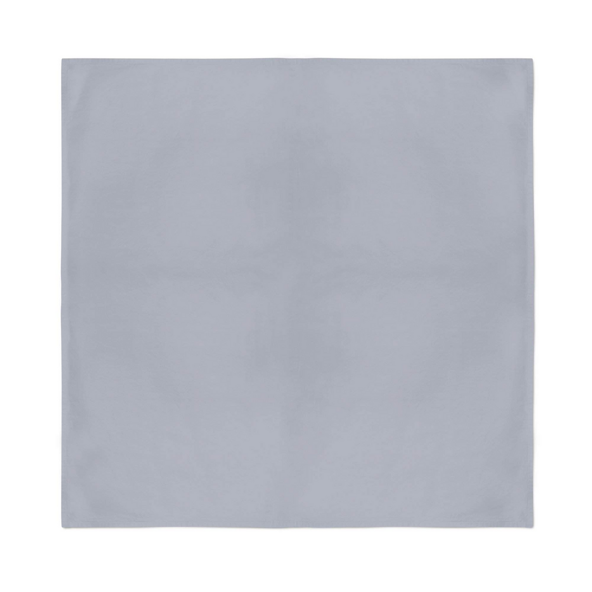 Plain Bandana 100% COTTON Head Wrap Durag Bandanna Summer Biker Scarf Mask - Grey