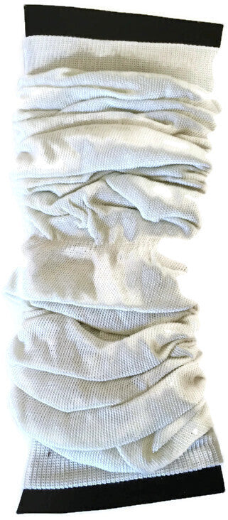 12 LEG WARMERS Knitted Womens Neon Party Knit Ankle Fluro Dance Costume 80s BULK - White