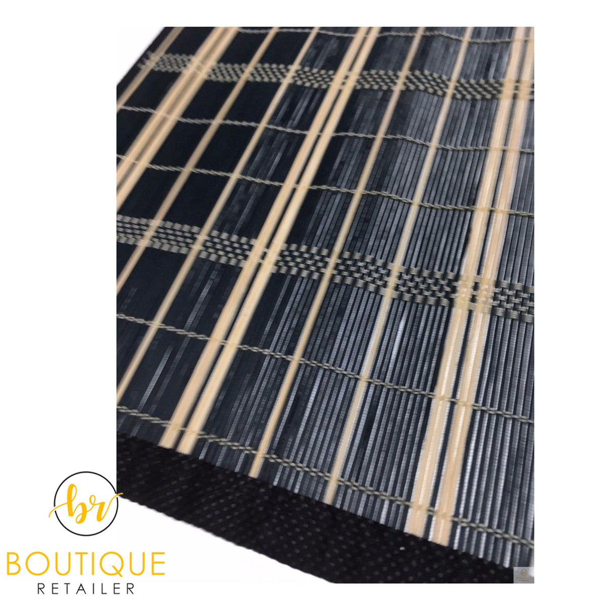 Natural Bamboo Placemats for Dining Table Decor - Eco-Friendly Party Set 45x30cm