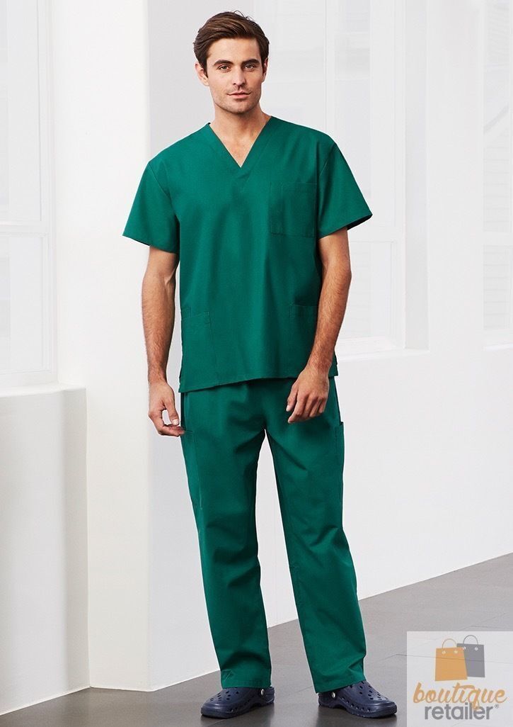 Unisex Classic SCRUBS CARGO PANTS Medical Nursing Vet Uniform Dental H10610 - Sage - 5XL