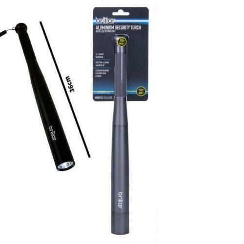 Baseball Bat LED Flashlight Super Bright Baton Torch Emergency Security Tools in Assorted Colours