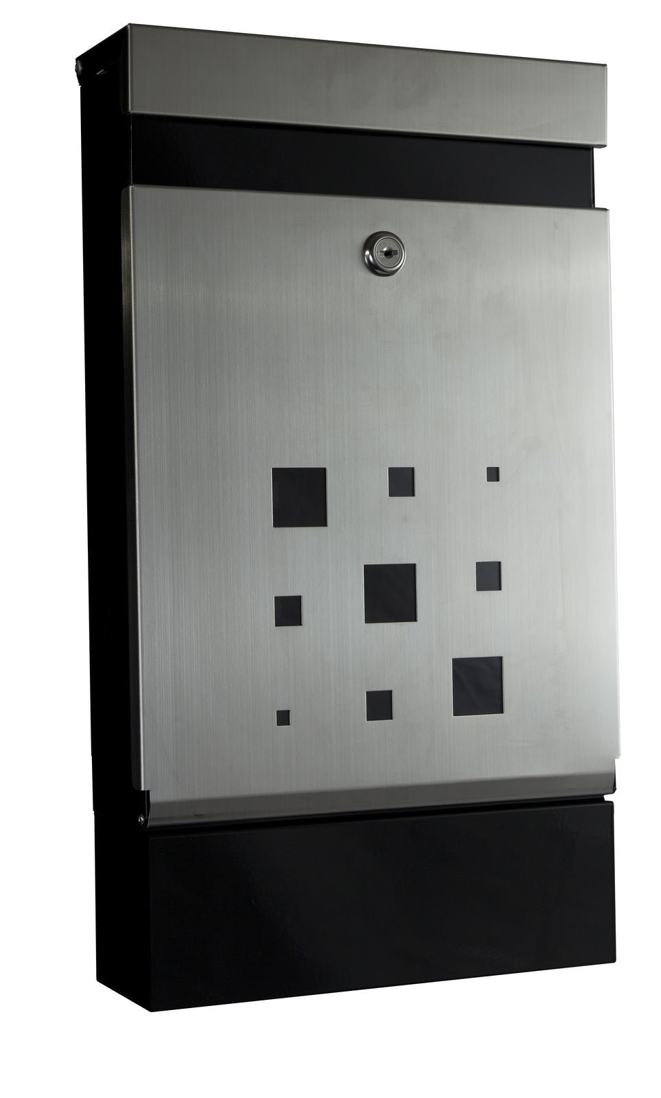 Sandleford Stainless Steel Wall-Mounted Lockable Mailbox Caddy