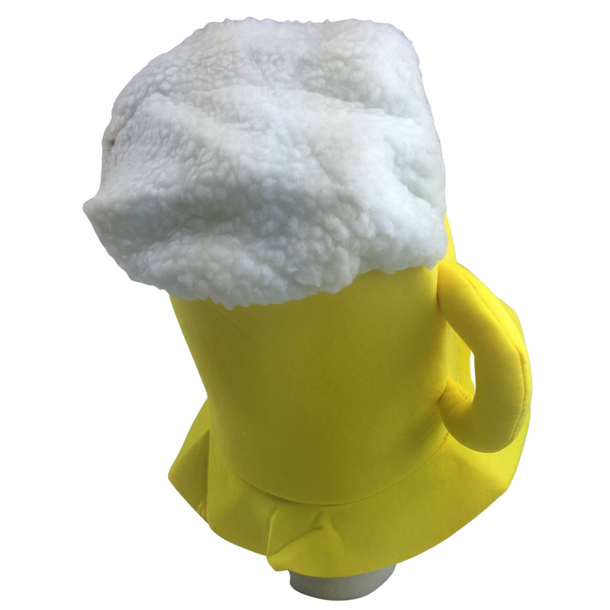 Plush Beer Mug Hat ??Hilarious Party and Halloween Costume Accessory for All
