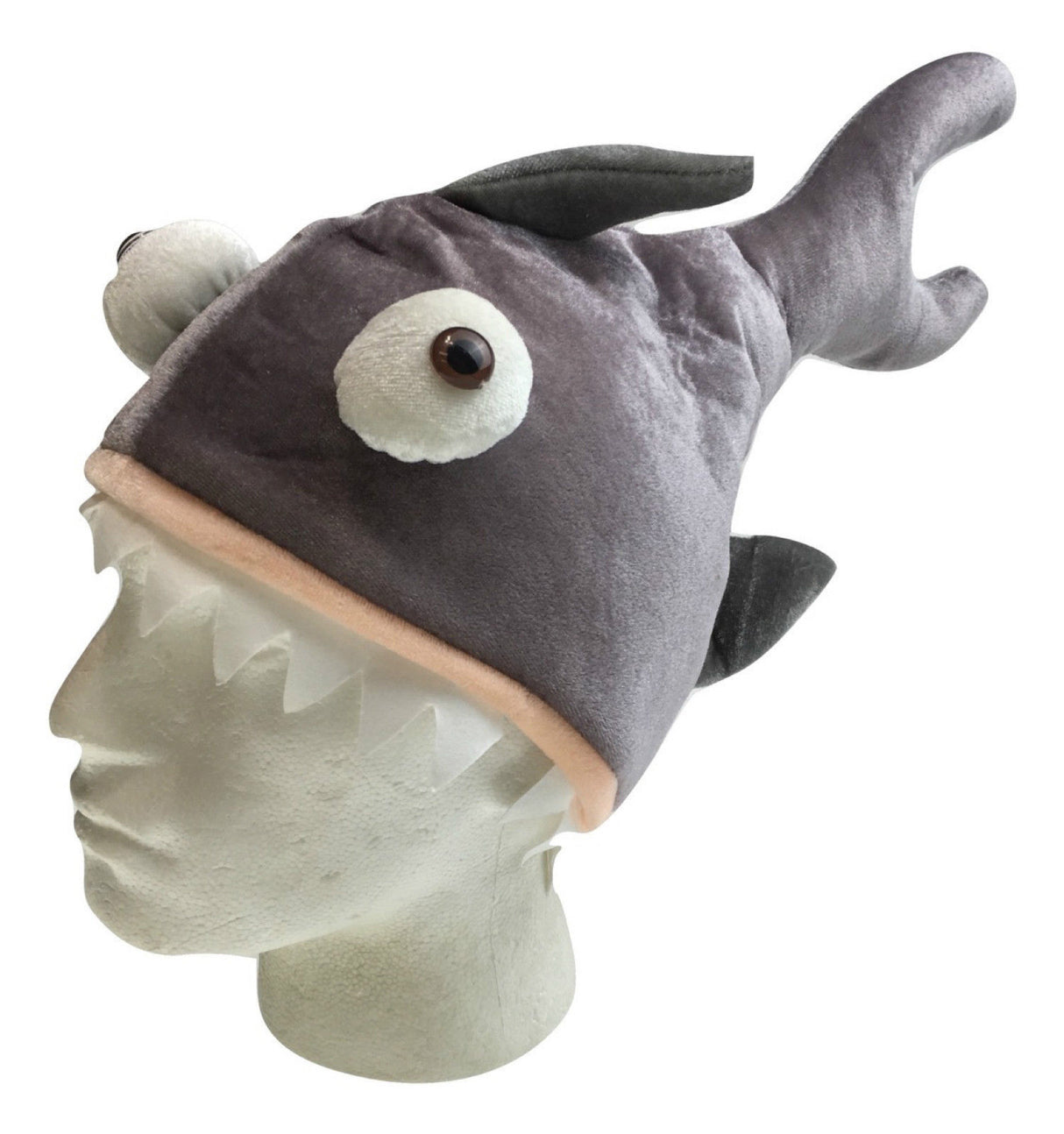 Shark Fin Cap - Whimsical Fish Headgear for Halloween Celebrations