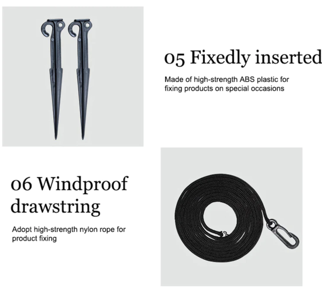 Giant 320cm Inflatable Santa Sleigh with Reindeer and LED Lights for Festive Decor