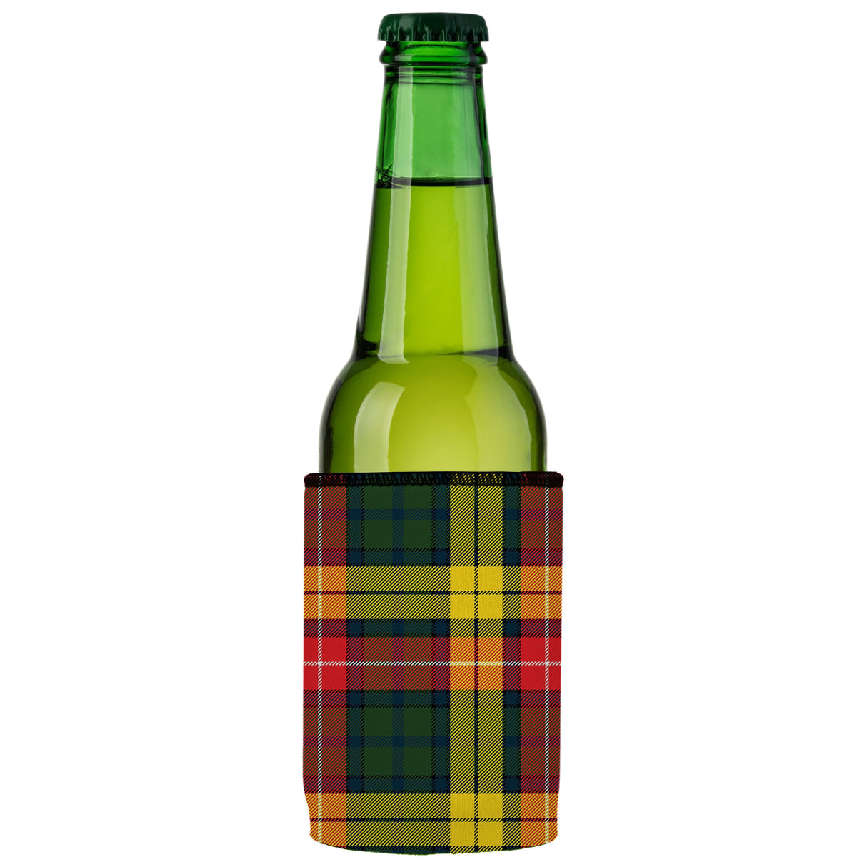 Tartan Print Stubby Cooler - Standard