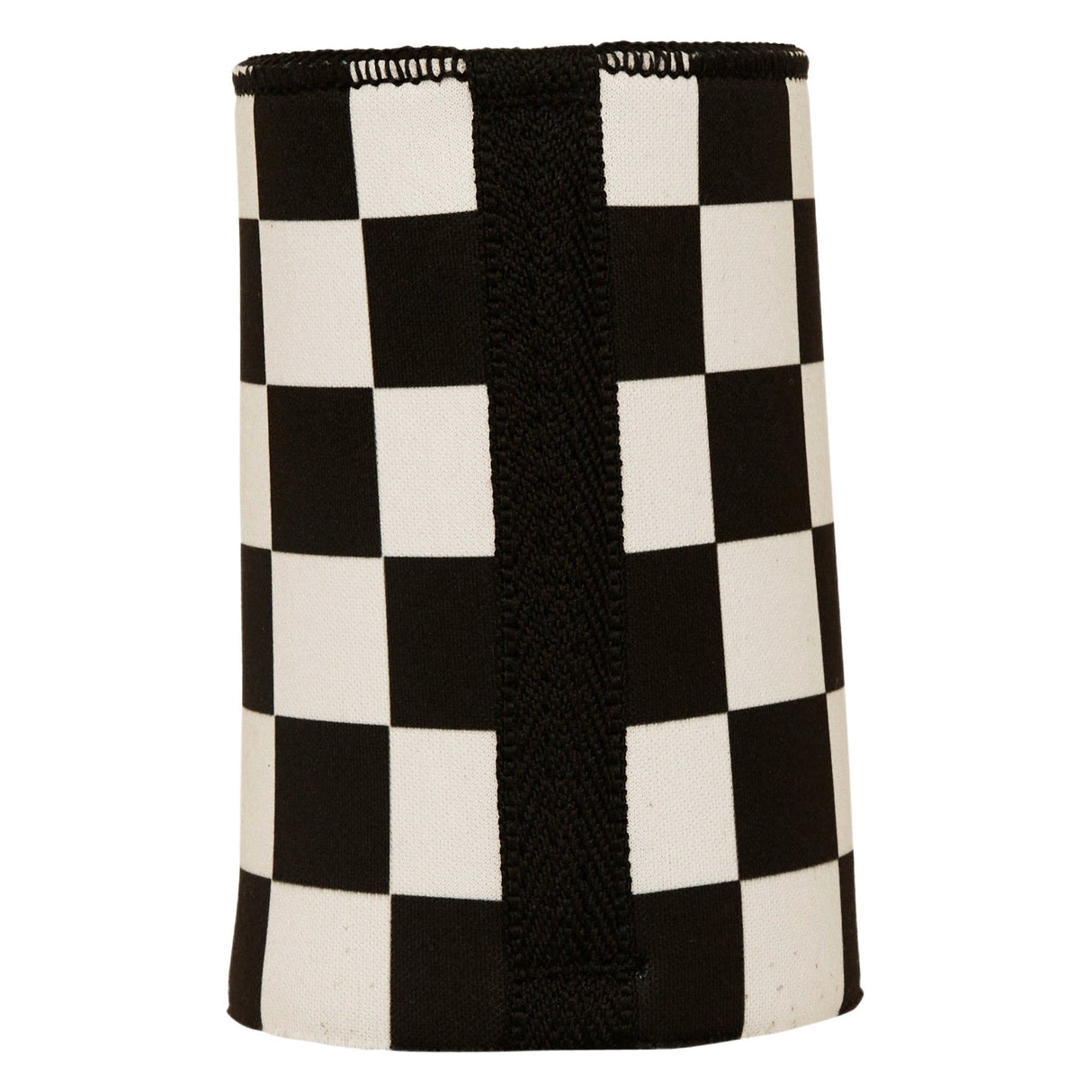 Large Checkerboard Stubby Cooler - Standard