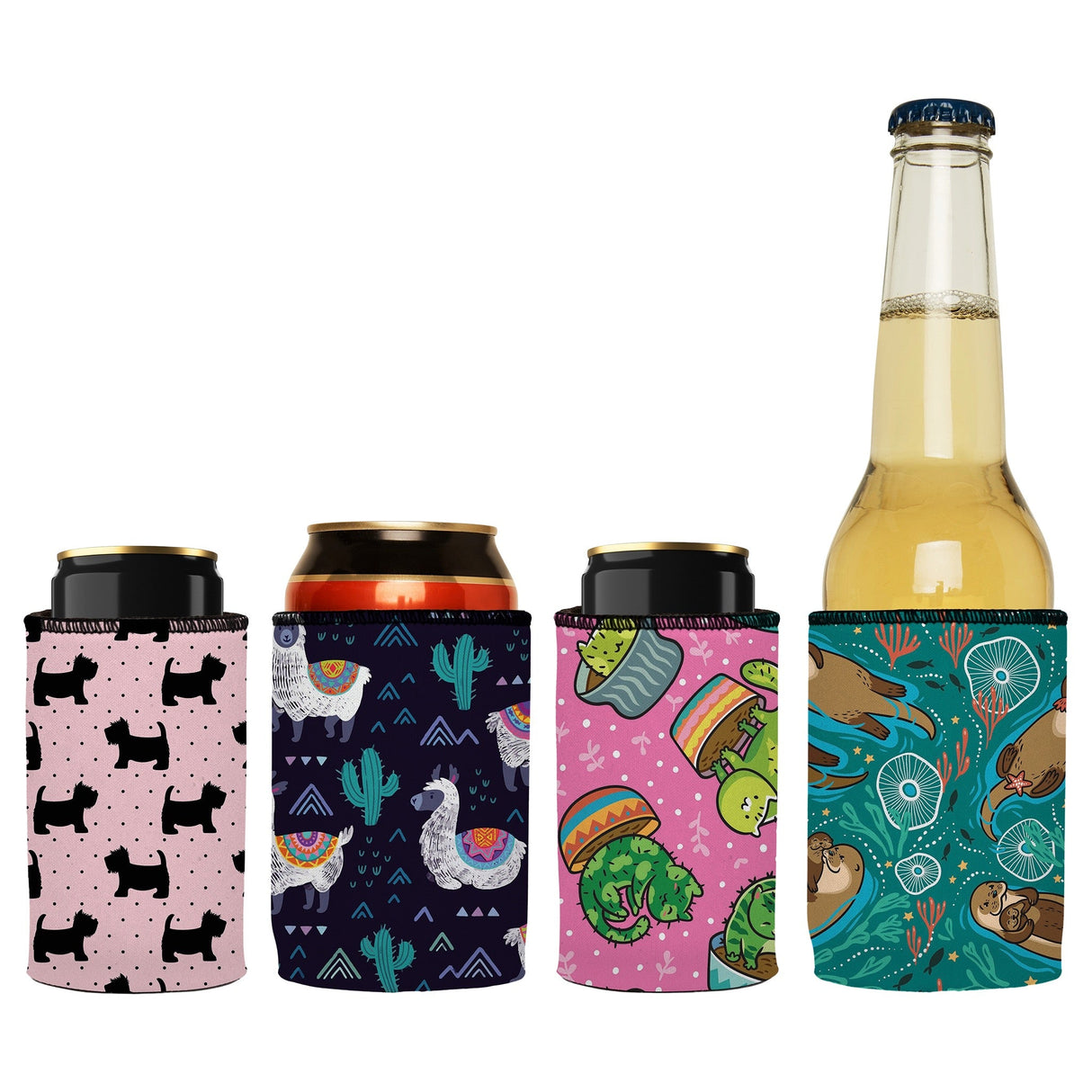 Animals Stubby Cooler 4-Pack - Standard