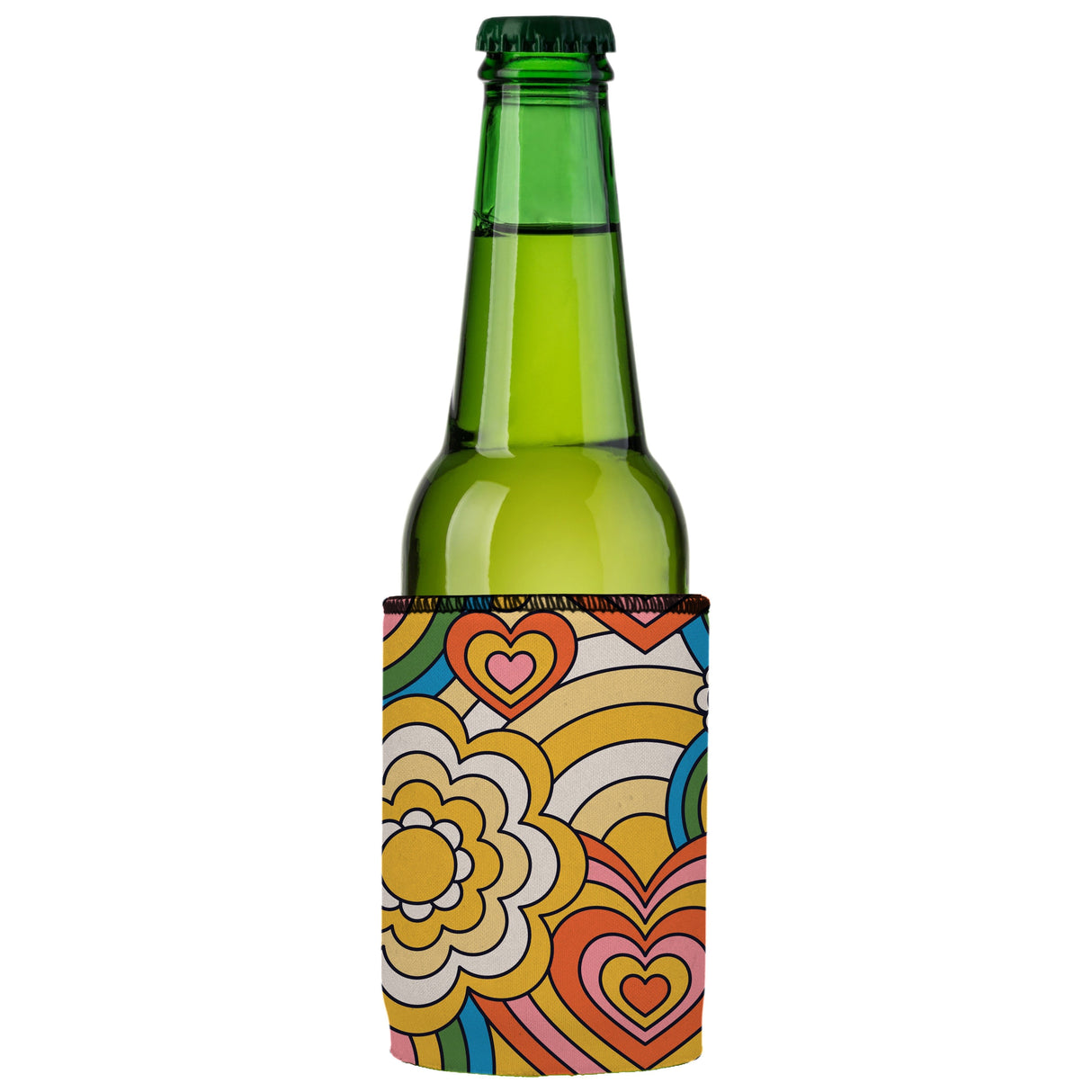 60s Hearts Stubby Cooler 2-Pack - Standard