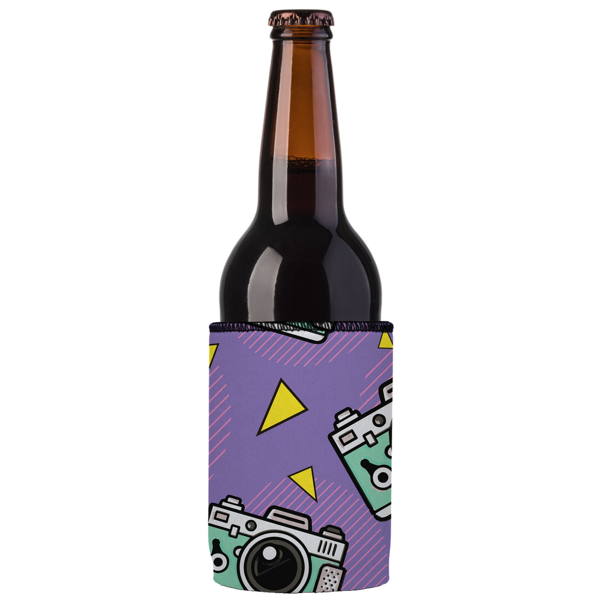 Cameras Shoot People Stubby Cooler 2-Pack - Standard