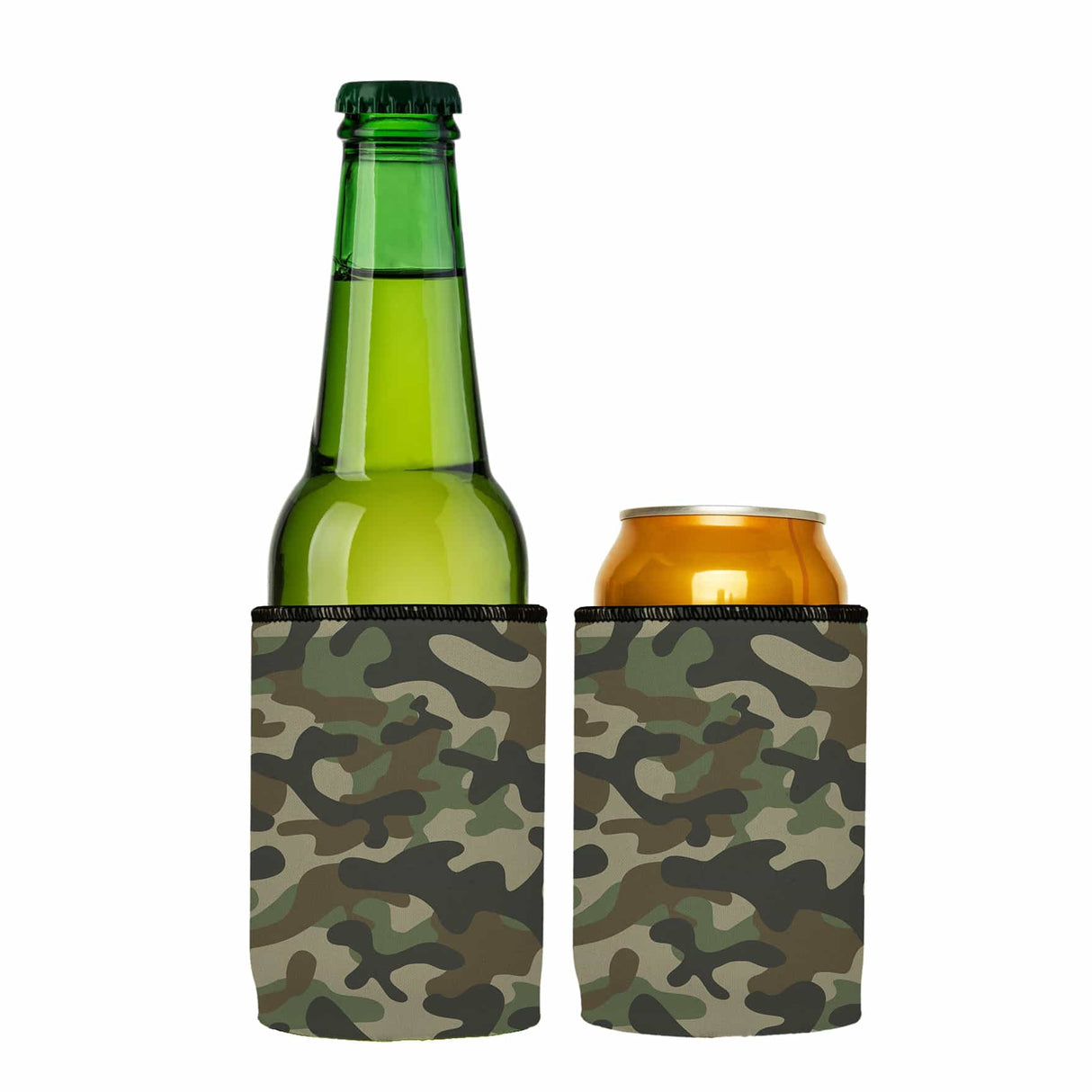 Woodland Camo Stubby Cooler 2-Pack - Standard