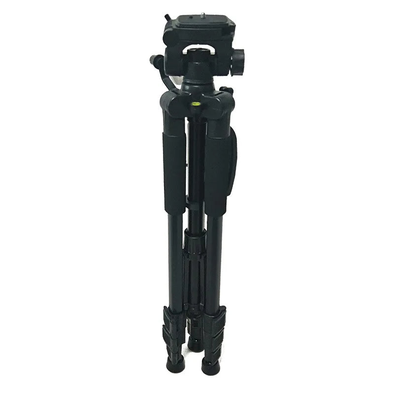1.7m Lightweight Aluminum Alloy Camera Tripod with 3-Way Pan Head and Carrying Bag
