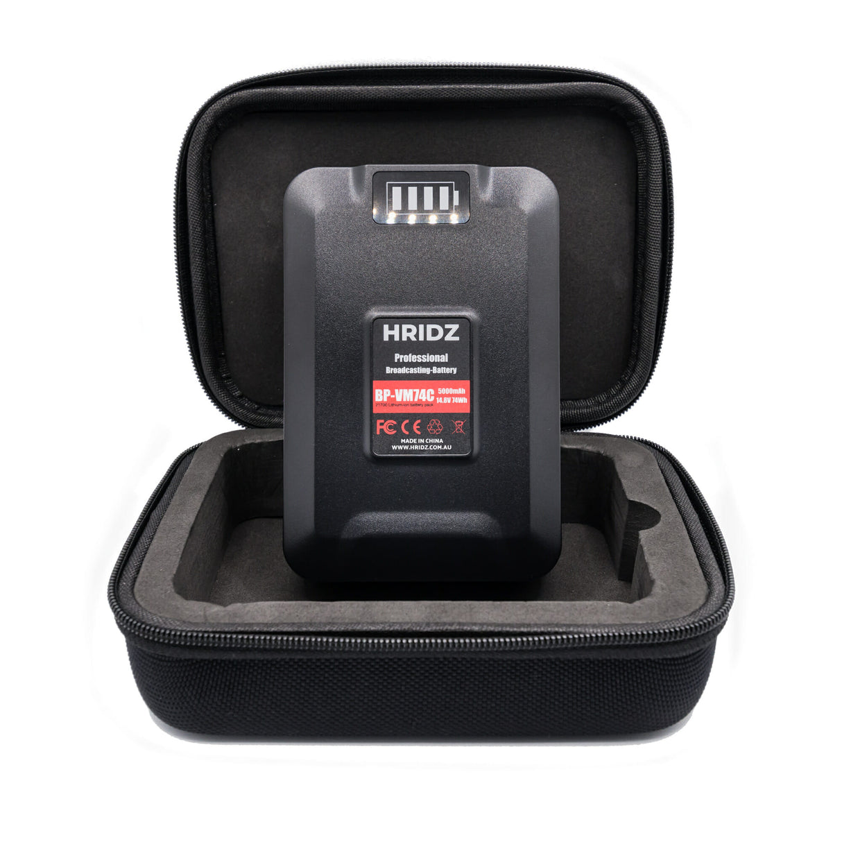 HRIDZ VM-BP74 V Lock V Mount Battery - 74Wh 14.8V 5000mAh Li-ion Battery
