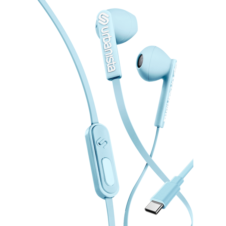 Urbanista San Francisco USB-C Earphones - Skylight Blue