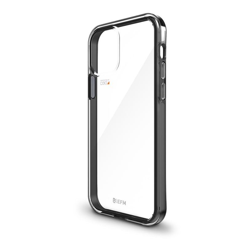EFM Aspen Case Armour with D3O 5G Signal Plus for iPhone 12 Pro Max 6.7 - Slate/Clear