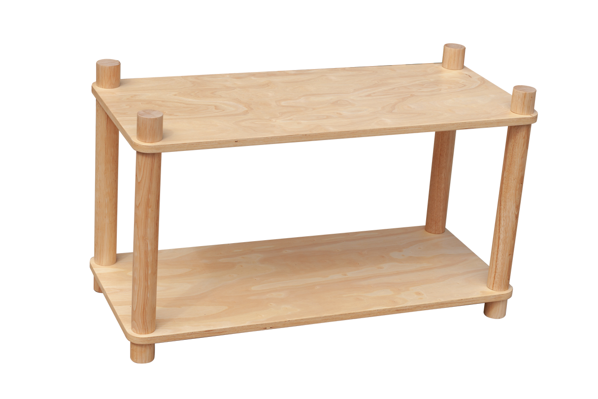 Montessori 2 tier shelf