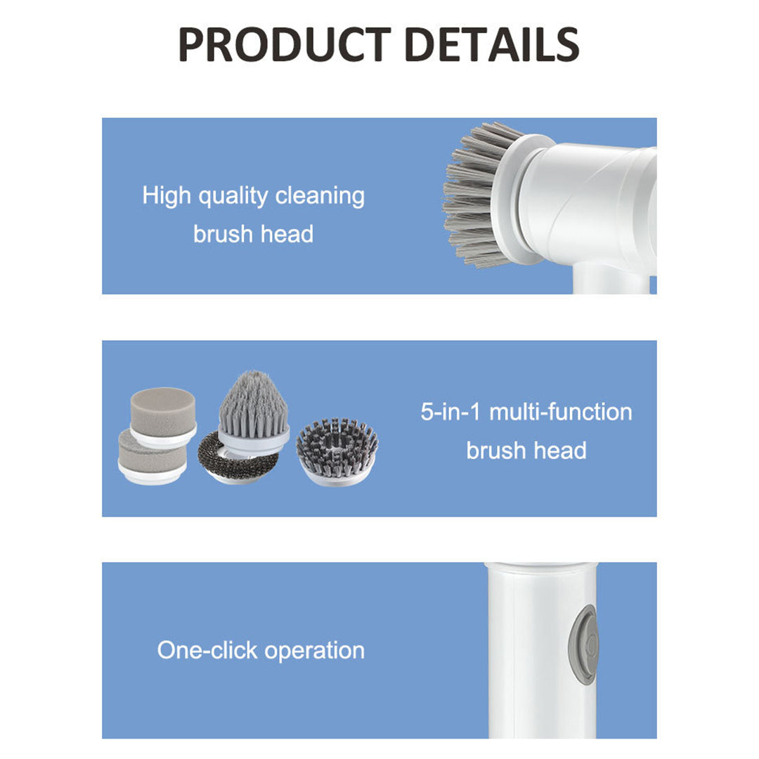 Sokany 5-in-1 Handheld Kitchen Scrubber ??Multi-Function Cleaning Tool