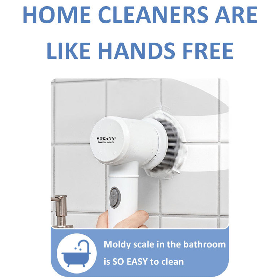 Sokany 5-in-1 Handheld Kitchen Scrubber ??Multi-Function Cleaning Tool