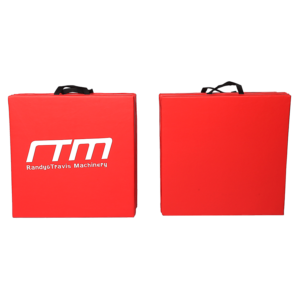 Folding Red Exercise Mat – Gymnastics, Martial Arts, Yoga, Karate & Judo Training