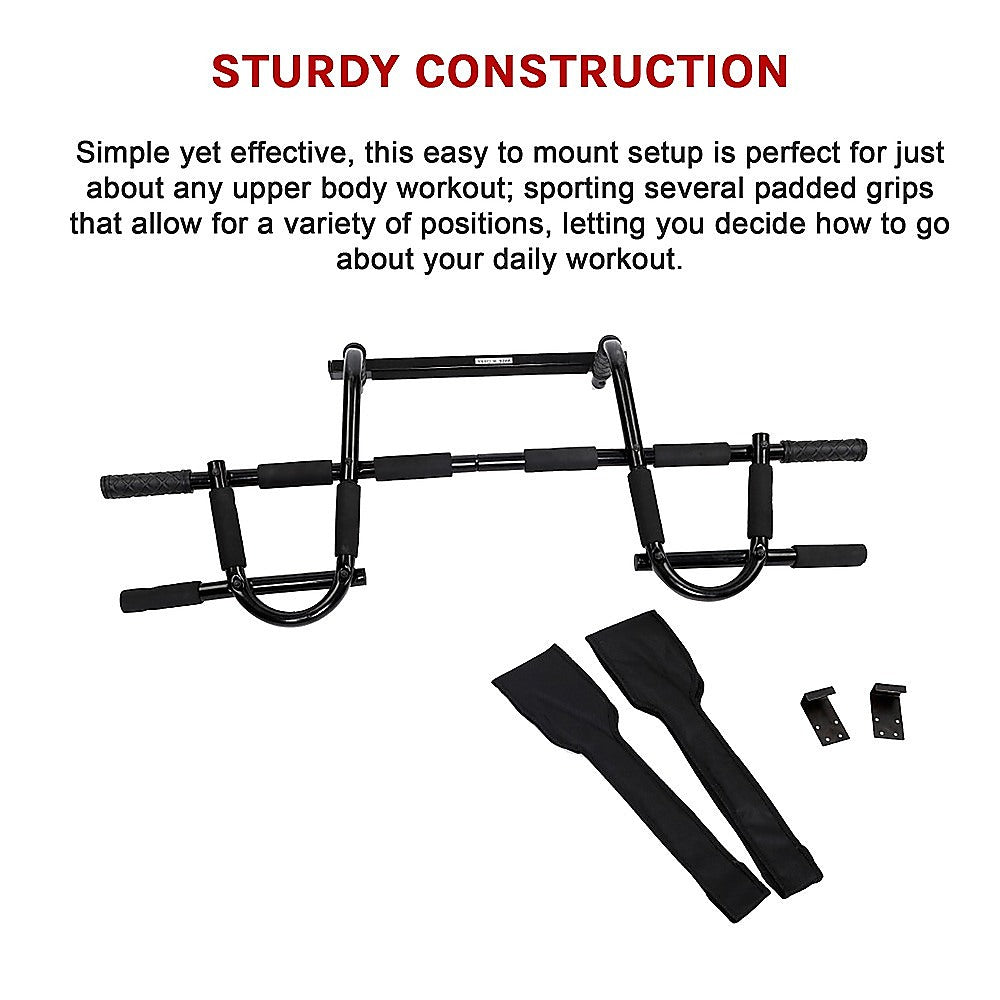 Professional Doorway Pull Up Bar – Chin Up Gym Exercise Bar for Home Workouts