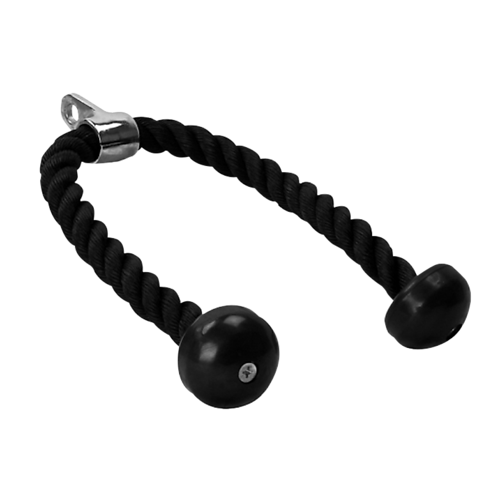 Tricep Pulldown Rope – Heavy Duty Cable Machine Attachment for Gym & Home Workout