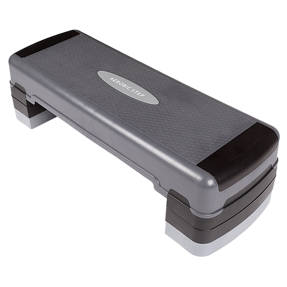 Adjustable Aerobic Step Platform – Gym Fitness Exercise Stepper for Home Workouts