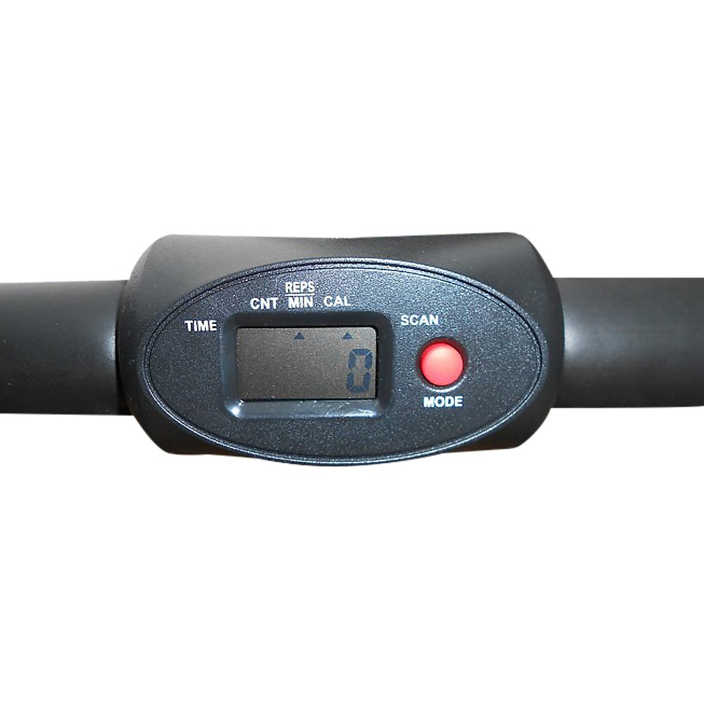Ab Crunch Machine Abdominal Exercise Roller with Digital Computer for Core Training