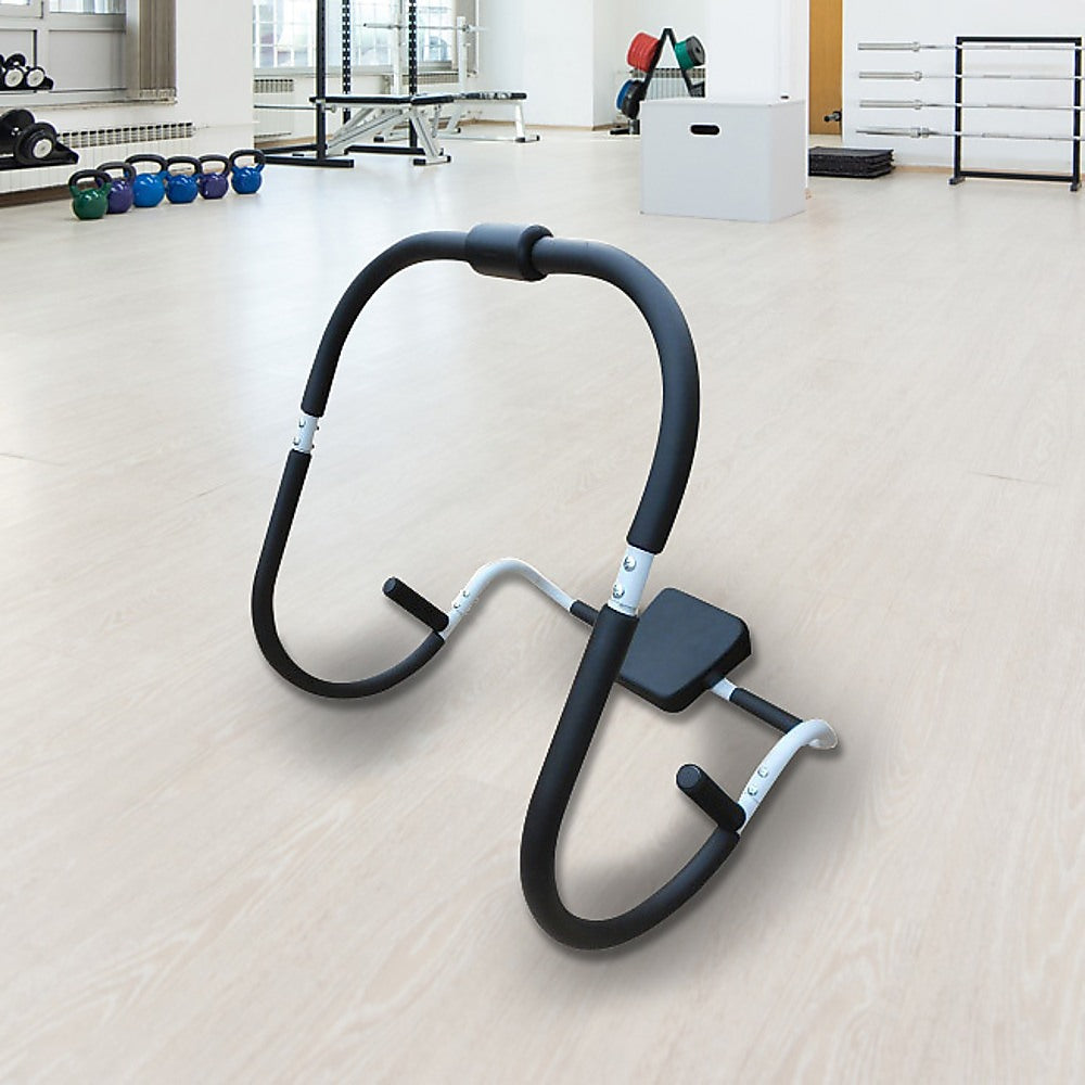 Ab Crunch Machine Abdominal Exercise Roller with Digital Computer for Core Training