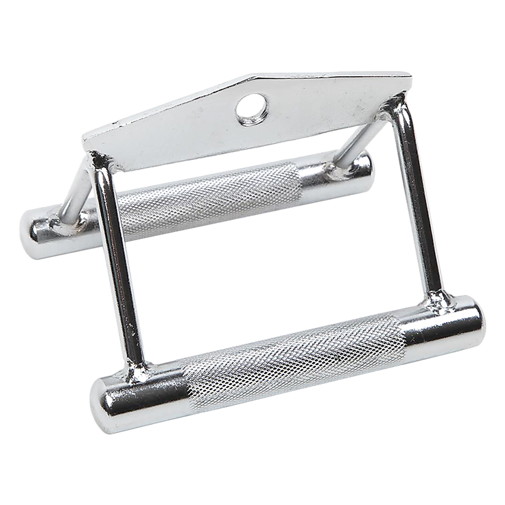Close Grip Seated Row Handle – Triangle Cable Attachment Bar for Gym Machines