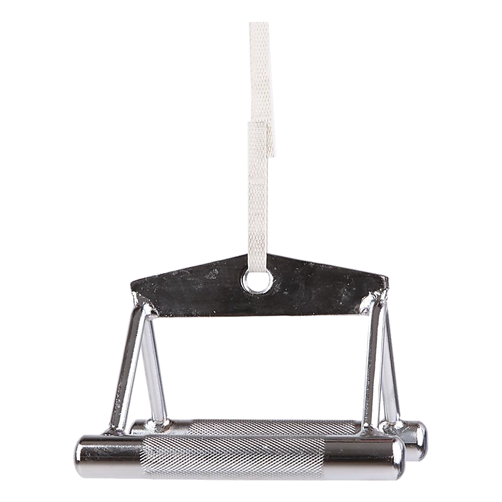 Close Grip Seated Row Handle – Triangle Cable Attachment Bar for Gym Machines