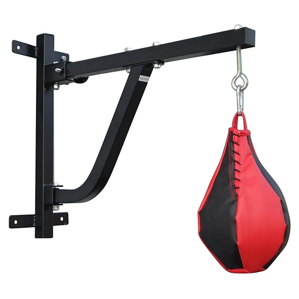 Boxing Punching Bag Wall Pivot Rack – Swivel Mount for Home Gym