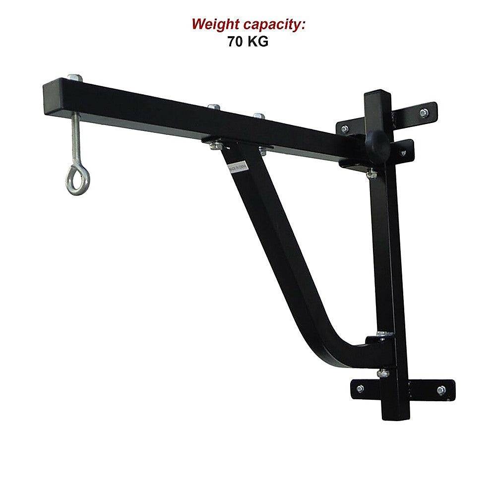 Boxing Punching Bag Wall Pivot Rack – Swivel Mount for Home Gym