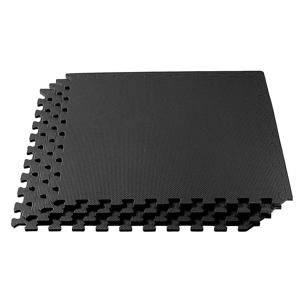 4 Tiles EVA Interlocking Gym Floor Mats Home Fitness Puzzle Exercise Mat Set