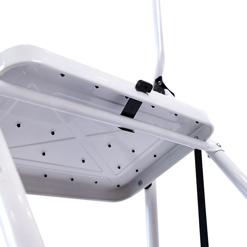 Foldable Non Slip 4 Step Steel Ladder