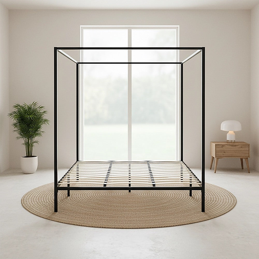 4 Four Poster King Bed Frame