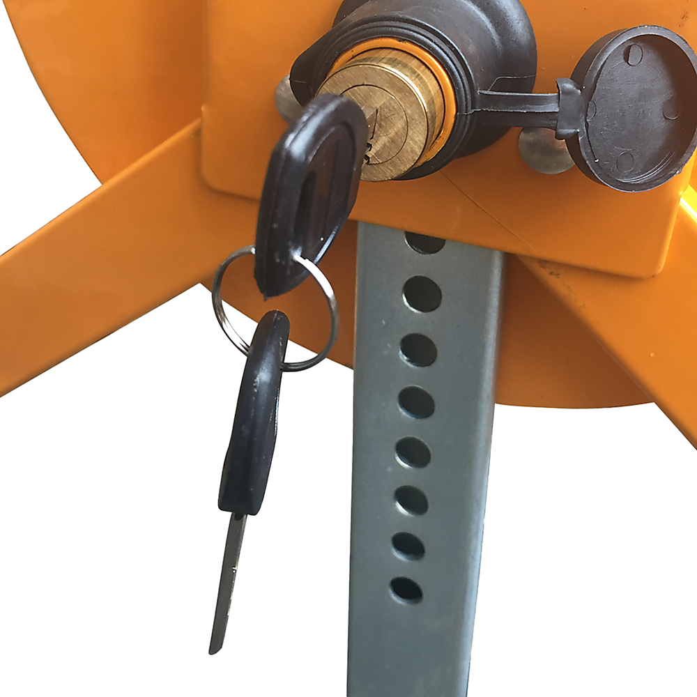 Car Vehicle Wheel Clamp Lock – Heavy Duty Anti-Theft Security Device