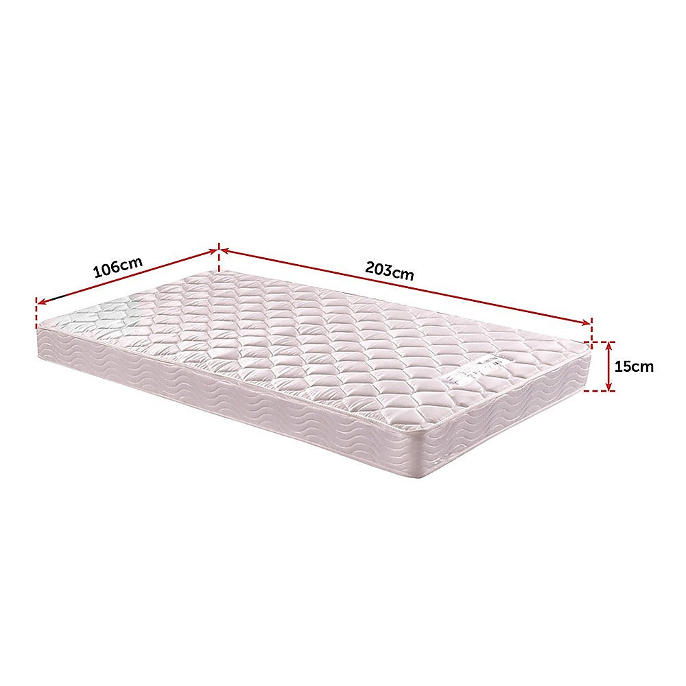 Palermo Double 20cm Memory Foam and Innerspring Hybrid Mattress