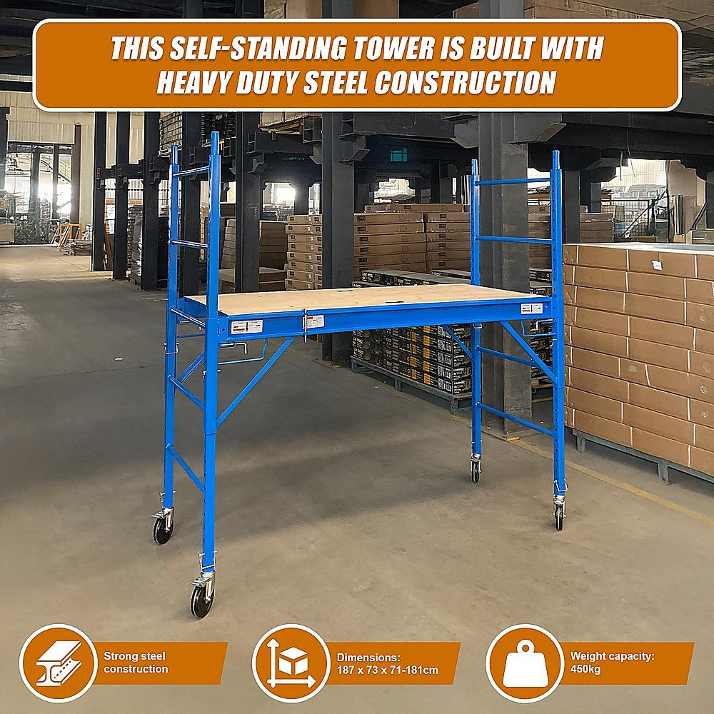 Mobile Safety High Scaffold / Ladder Tool -450KG