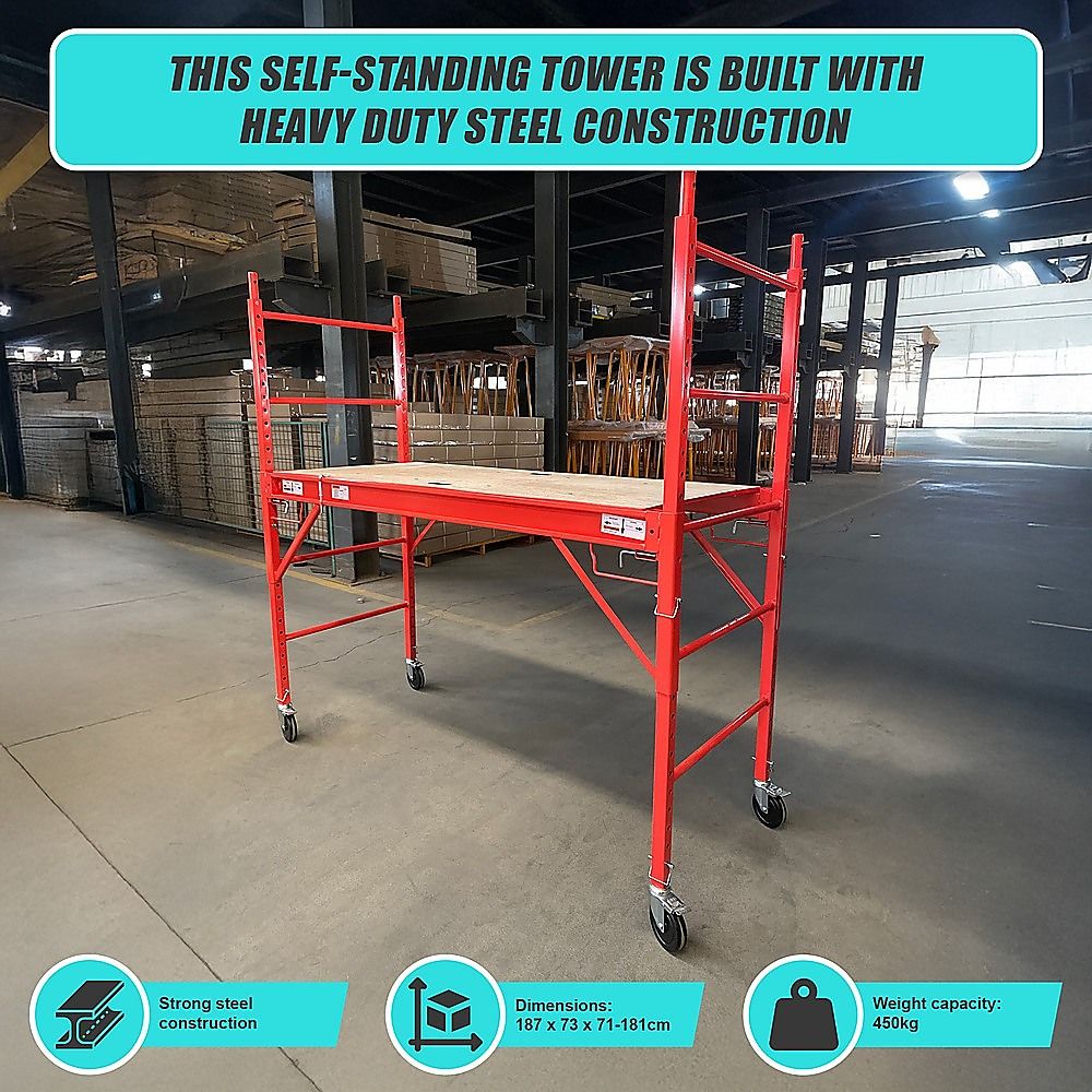 Safety Scaffolding Ladder - 450KG